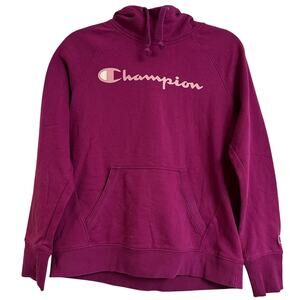 Champion Powerblend Pullover Hoodie Sweatshirt US S Casual Classic Layer Outdoor